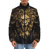 Down-Padded Puffer Jacket Golden Lion Ornament