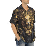 Hawaiian Shirt Golden Lion Ornament