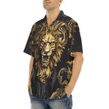 Hawaiian Shirt Golden Lion Ornament