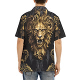 Hawaiian Shirt Golden Lion Ornament