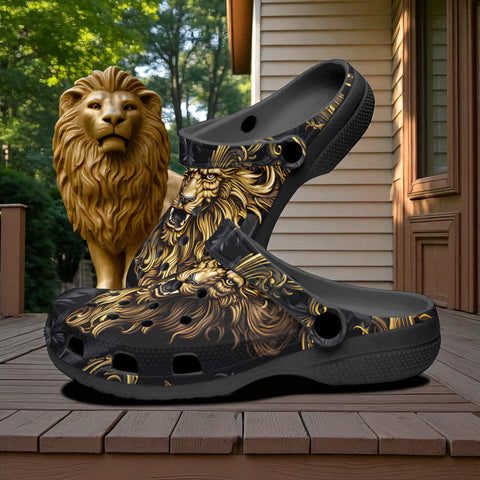 Classic Clogs Golden Lion Ornament