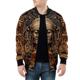 Bomber Jacket Mayan Mythology Art