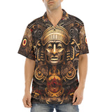 Hawaiian Shirt Mayan Mythology Art