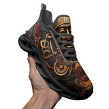 Sports Sneakers Mayan Mythology Art