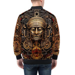 Bomber Jacket Mayan Mythology Art