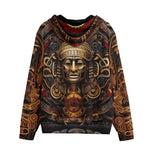 Men's Zip Up Mayan Mythology Art