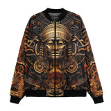 Bomber Jacket Mayan Mythology Art