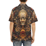 Hawaiian Shirt Mayan Mythology Art