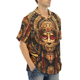 Hawaiian Shirt Ancient Aztec God