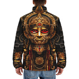 Down-Padded Puffer Jacket Ancient Aztec God