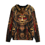 Men's Zip Up Hoodie Ancient Aztec God