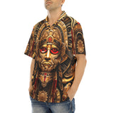 Hawaiian Shirt Ancient Aztec God