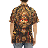 Hawaiian Shirt Ancient Aztec God