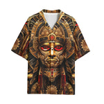 Hawaiian Shirt Ancient Aztec God