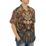 Hawaiian Shirt Mayan Mask Wall Art