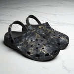 Classic Clogs Black Marble Texture