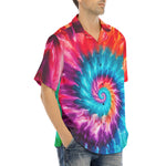 Hawaiian Shirt Colorful Tie Dye