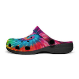 Classic Clogs Colorful Tie Dye