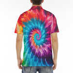 Men's Polo Shirt Colorful Tie Dye