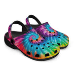 Classic Clogs Colorful Tie Dye