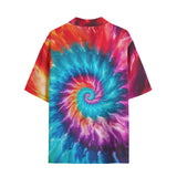 Hawaiian Shirt Colorful Tie Dye