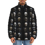Down-Padded Puffer Jacket Scary Skulls Masks Collection