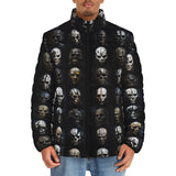 Down-Padded Puffer Jacket Scary Skulls Masks Collection