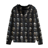 Men's Zip Up Hoodie Scary Skulls Masks Collection