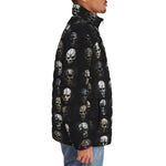 Down-Padded Puffer Jacket Scary Skulls Masks Collection