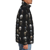 Down-Padded Puffer Jacket Scary Skulls Masks Collection