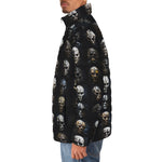 Down-Padded Puffer Jacket Scary Skulls Masks Collection