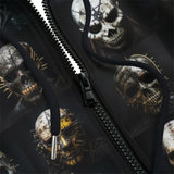 Men's Zip Up Hoodie Scary Skulls Masks Collection