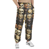 Men's Sweatpants Wooden Skulls Array