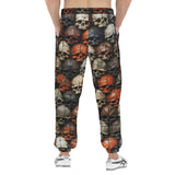 Men's Sweatpants Skulls Collage