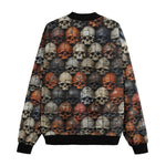 Bomber Jacket Skulls Collage