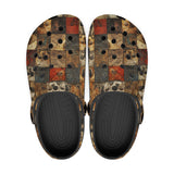 Classic Clogs Broken Skulls Mosaic