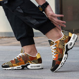 Air Cushion Sneakers Safari Patchwork