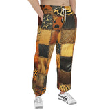 Men's Sweatpants African Animals Skin Patchwork