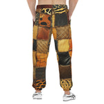 Men's Sweatpants African Animals Skin Patchwork