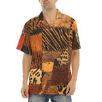 Hawaiian Shirt African Art Patchwork