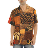 Hawaiian Shirt African Art Patchwork