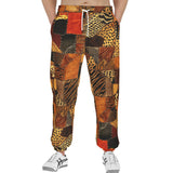 Men's Sweatpants African Art Patchwork