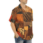 Hawaiian Shirt African Art Patchwork