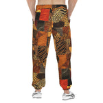 Men's Sweatpants African Art Patchwork