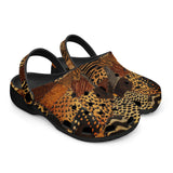 Classic Clogs African Art Patchwork