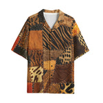 Hawaiian Shirt African Art Patchwork