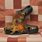 Classic Clogs African Art Patchwork