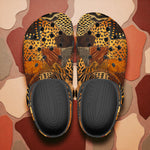 Classic Clogs African Art Patchwork
