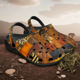 Classic Clogs Safari Grunge Patchwork