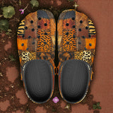 Classic Clogs Safari Grunge Patchwork